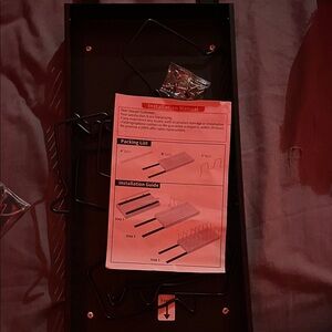 Black Metal pan Organizer